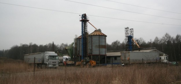 Zakład firmy Biomasa Południe w Studzienicach