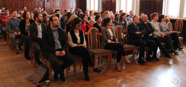 Podczas Forum Przedsiębiorców w ub. roku (fot. powiat pszczyński)