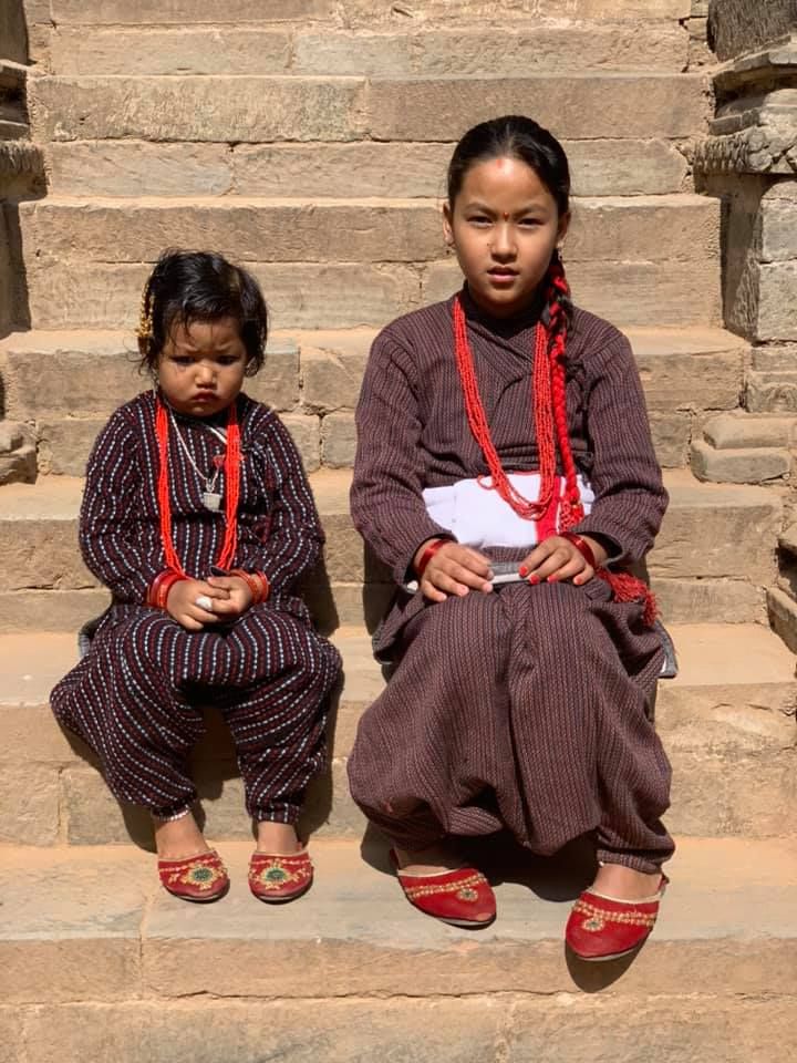 Młodzi Nepalczycy