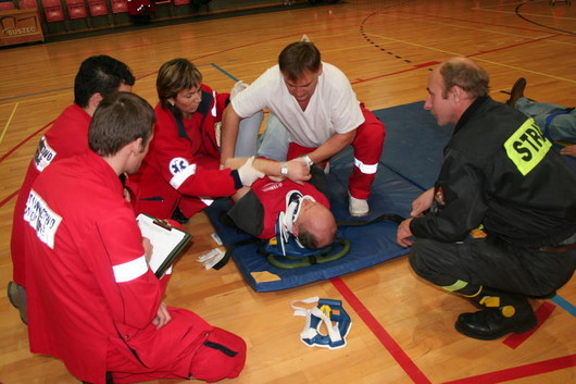 Ćwiczenia ratowników medycznych